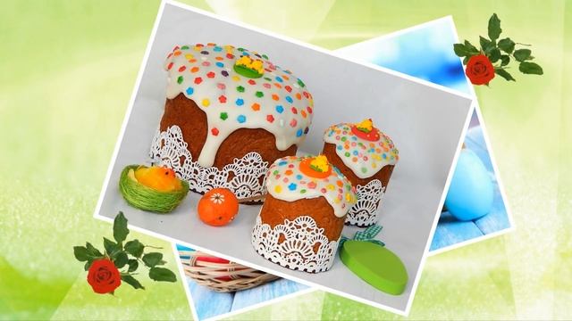 Со светлым праздником Пасхи! Христос Воскрес! Музыкальное поздравление. Видео-открытка. смотреть онлайн