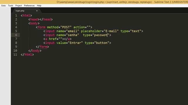 Sistema de Login PHP + MySQL - Parte 2: Formulário HTML [TUTORIAL] смотреть онлайн