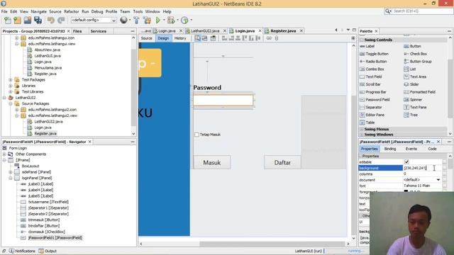 Tutorial Java Graphical User Interface (GUI) Custom - Netbeans смотреть онлайн