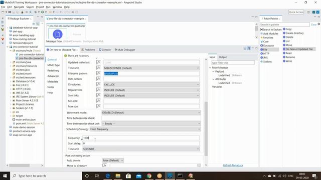 File Connector in Mule 4 | On New or Updated File | ForEach Scope | Iterate data with ForEach Scope смотреть онлайн