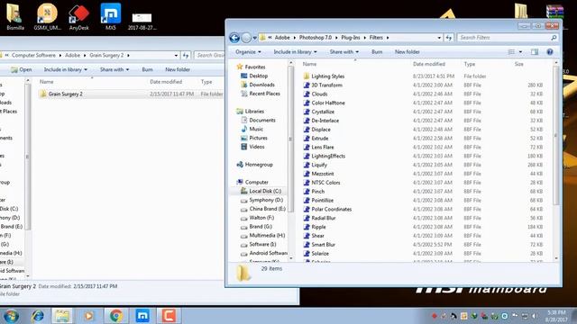 Adobe Photoshop Grain Surgery 2 Setup And Work Picture Dark Clear With Download Link смотреть онлайн
