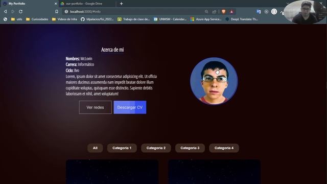 REACT JS | Proyecto Portafolio Web 2023 | Despliegue en Netlify смотреть онлайн