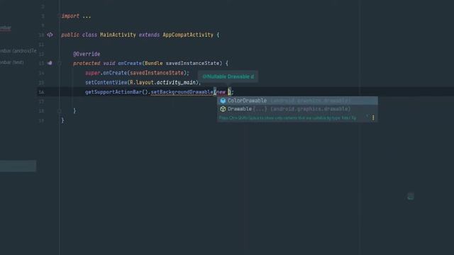 Change Action Bar Color In Android Studio | Android Studio Tricks смотреть онлайн
