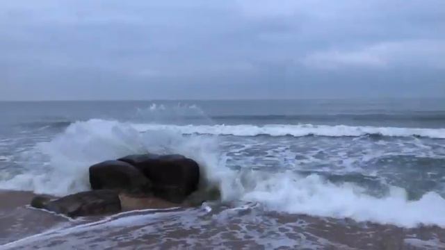 море, волны, пена. смотреть онлайн