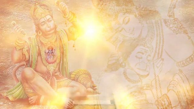 Very Powerful Lord Hanuman Mantra | Om Hanumate Namah Mantra 108 Times With Lyrics смотреть онлайн