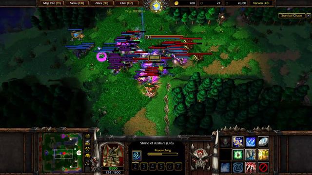 Warcraft III Survival Chaos 2021 11/19 naga ranged replacement смотреть онлайн