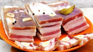 Вкусное Сало в рассоле - Лучший Деревенский способ, тает во рту!