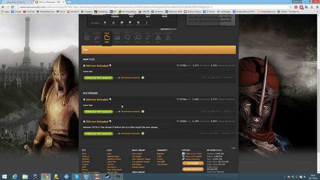 Oblivion Ultimate Graphics Tutorial 2015 - Part 1 English