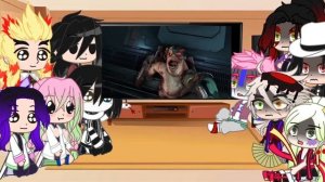 Hashira and Uppermoon + Muzan react to Doom Eternal