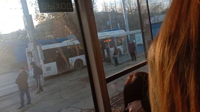 Поездка на трамвае 71-619А 1022 по маршруту 3, вышедшем после почти 2 годового простоя в депо