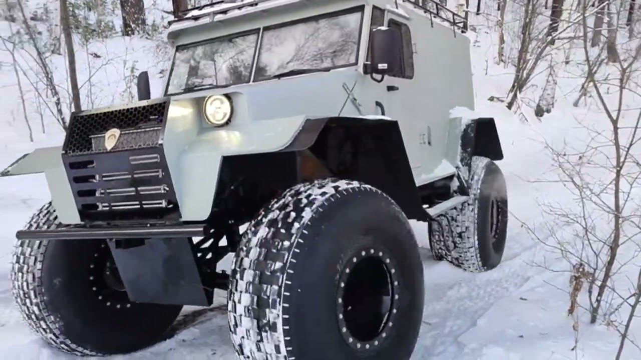 Вездеход Штормовик в снегу смотреть онлайн