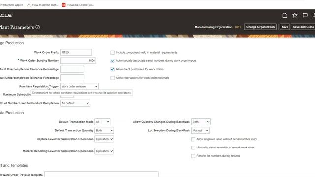 Mars Cloud Oracle Fusion SCM - MFG(Manfacturing) Basic Session смотреть онлайн