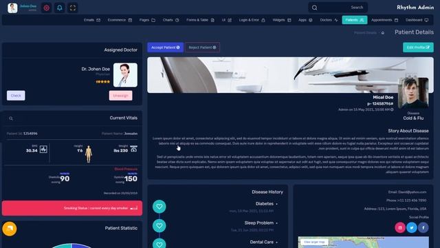 Rhythm – Premium Bootstrap 5 Admin Templates And Dashboard Design смотреть онлайн
