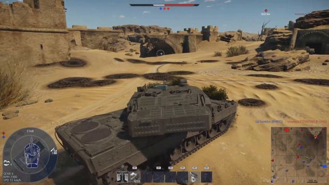 War Thunder PS5 Leopard 2 PL Gameplay Arcade смотреть онлайн