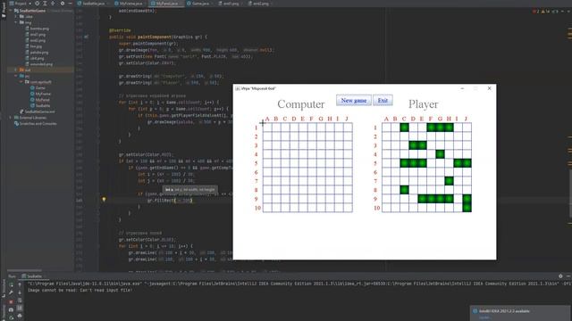JAVA LESSON 6, PART 1, SEA BATTLE GAME смотреть онлайн