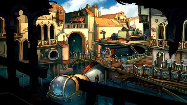Deponia 2 - Серия 18 (Откровенный огурец) КурЯщего из окна смотреть онлайн