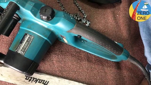 How to replace chain makita UC 4020A chain saw смотреть онлайн