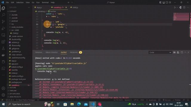 React Native: ?♀️??let vs var vs const variables ??. Part 2 #visual #javascript #react смотреть онлайн