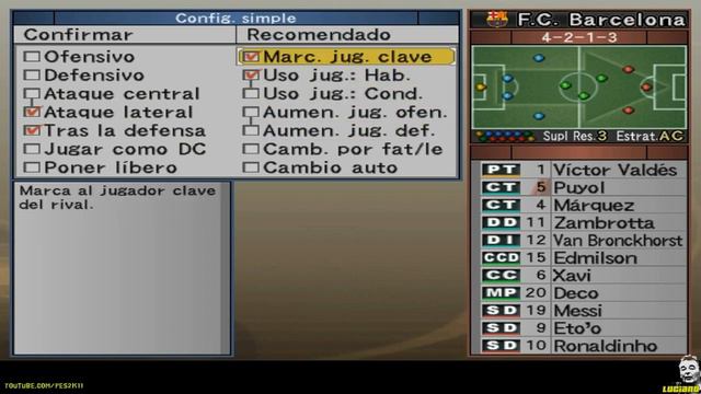PES 6: Arsenal vs Barcelona 2006 смотреть онлайн
