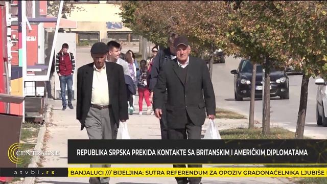 Republika Srpska Prekida Kontakte Sa Britanskim I Američkim Diplomatama
