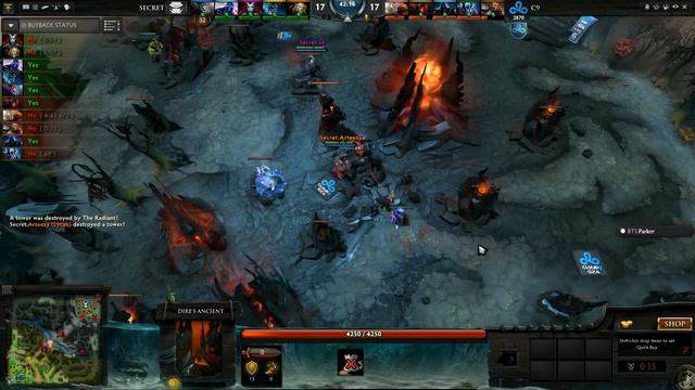 NO TP?GG WP-Arteezy Lycan -Secret vs C9 DAC -Dota 2 смотреть онлайн