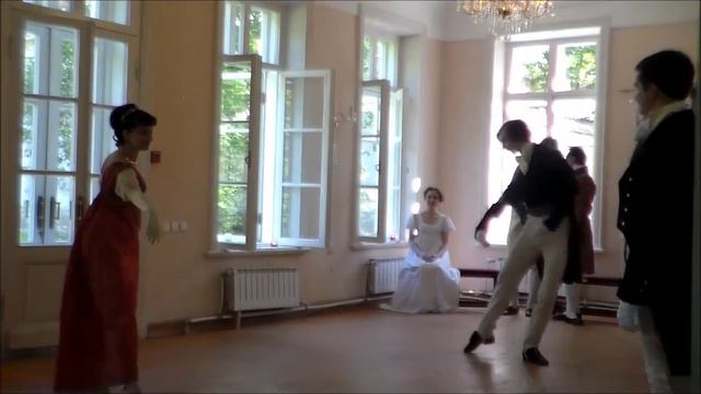Менуэт. Постановка М.Петипа. Усадьба Кузьминки. 16.07.16. смотреть онлайн