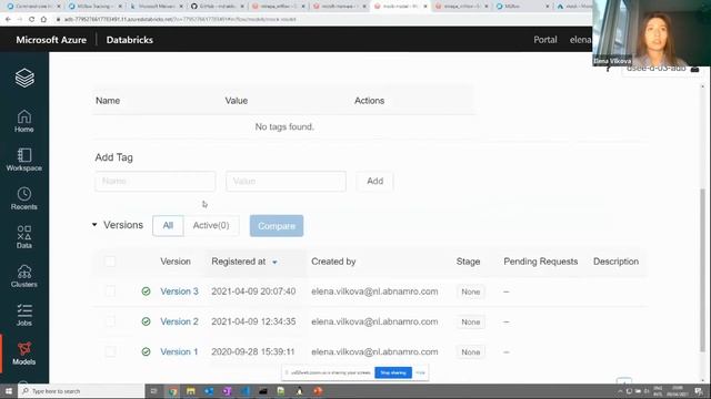 MLflow: creating experiments and logging metrics, Elena Vilkova смотреть онлайн