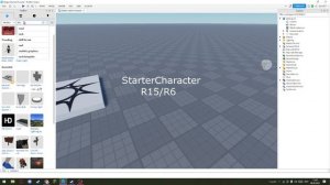 Как сделать начального персонажа в Roblox Studio
