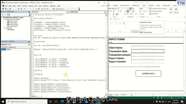 MS Excel VBA Tutorials for Beginners - Workbook Object Variable смотреть онлайн
