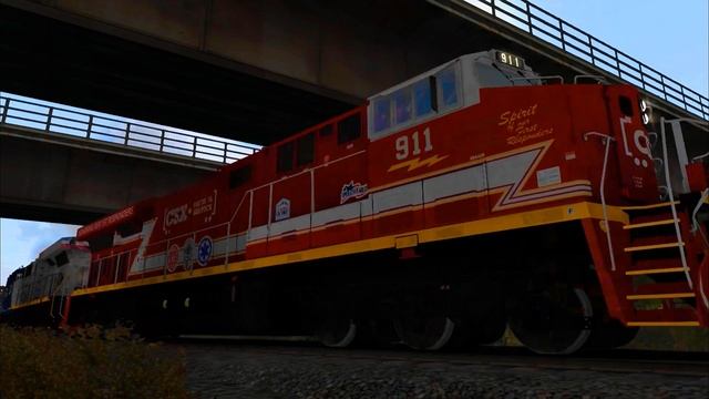CSX 911 Spirit of our First Responders Unit смотреть онлайн