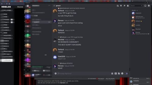 the MSDOORS discord server got deleted. [inv link in the desc]