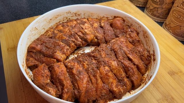 Свиные ребрышки по-венски. смотреть онлайн