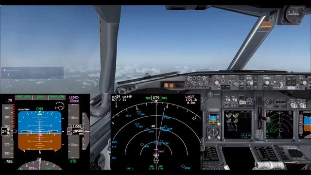 Boeing 737-800. Осло (ENGM) - Чебоксары (UWKS). смотреть онлайн