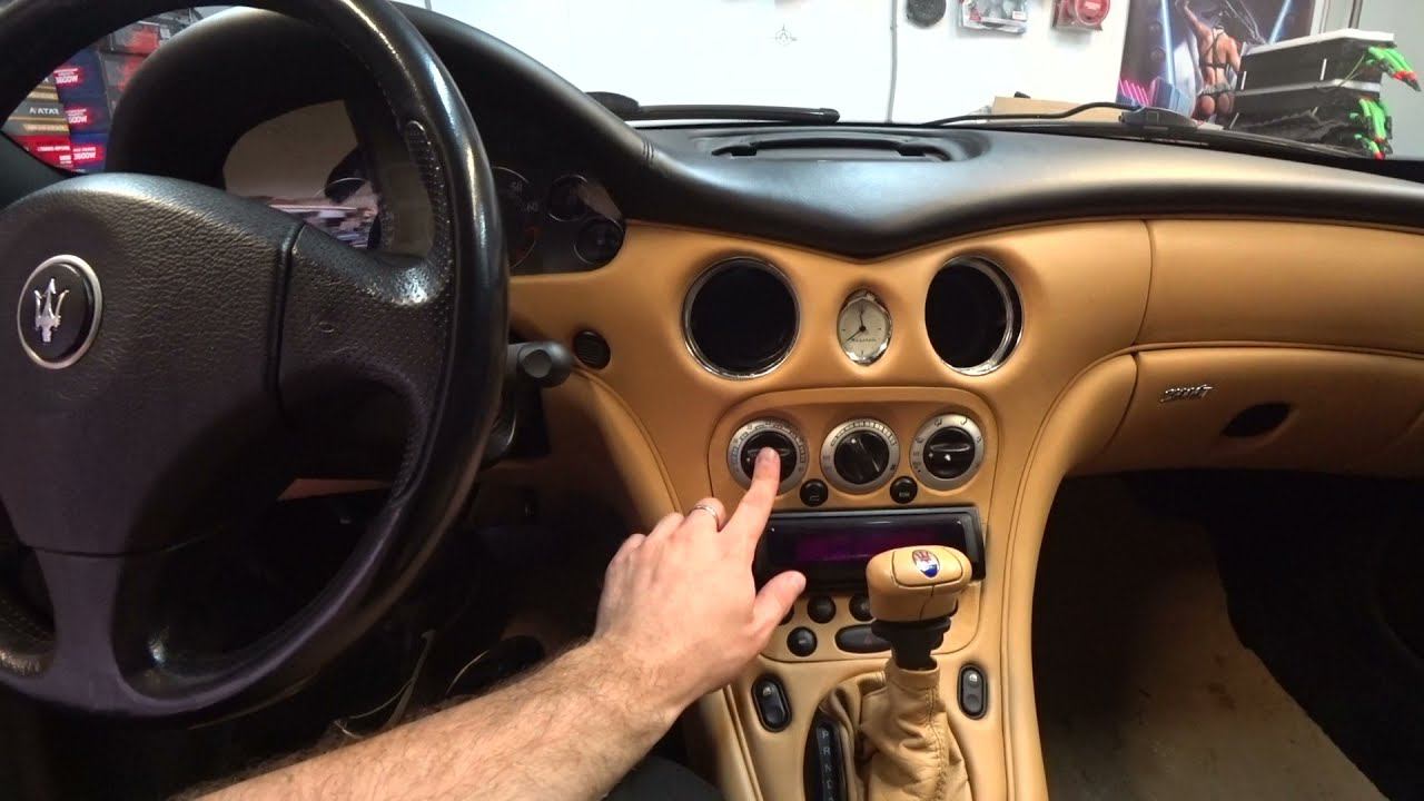 Maserati 3200 GT. Замена штатной акустики. Macintosh, E.O.S. , Mosconi , Audison. смотреть онлайн