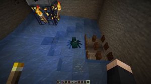 КАК ПОСТРОИТЬ ФЕРМУ НА СПАВНЕРЕ ПЕЩЕРНЫХ ПАУКОВ? [НОВАЯ ФЕРМА]