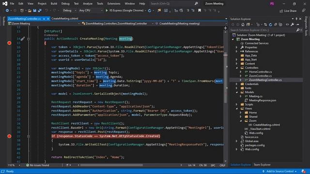 Create Zoom Meeting | Zoom Meeting Integration | OAuth | Zoom API | Part-5 смотреть онлайн