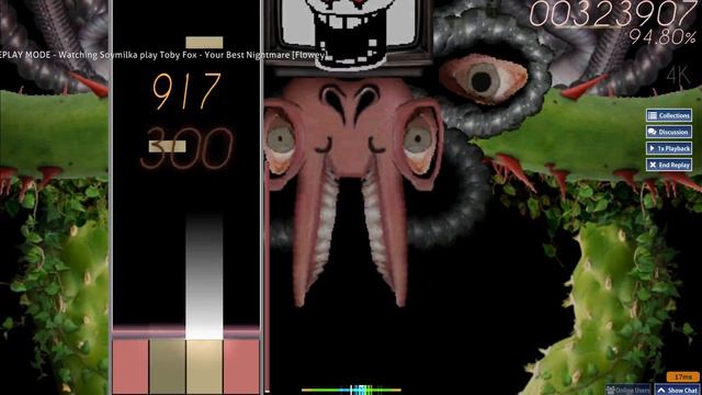 [osu!Mania] Undertale- Your Best Nightmare [A] No Miss смотреть онлайн