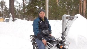 Заводим мопед Альфа зимой. Отвечаю на вопросы.