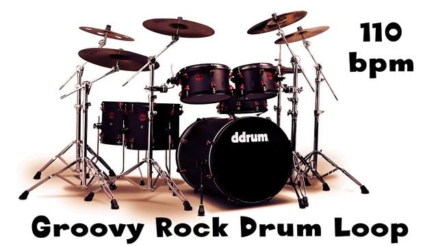 Free GROOVY ROCK DRUM LOOP 110 bpm смотреть онлайн