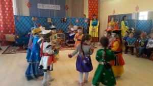 Ангелинка на утреннике в садике, Шагаа