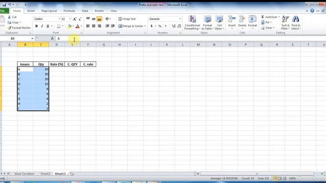 'Pareto' analysis in Excel Hindi смотреть онлайн