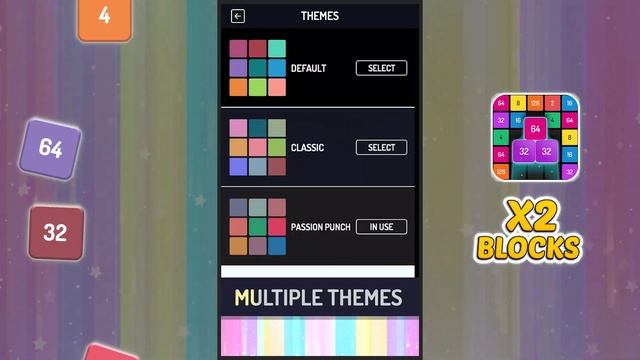 X2 Blocks - 2048 Merge Blocks Puzzle Games смотреть онлайн