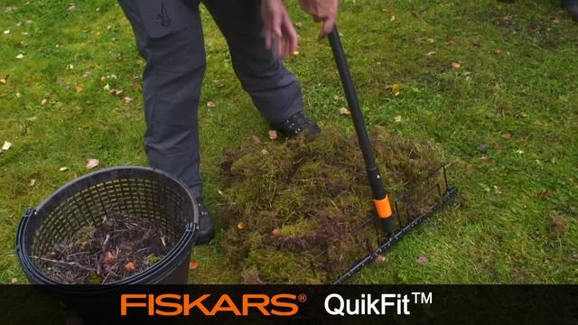 Fiskars QuikFit™ Gather Rake 135514 смотреть онлайн