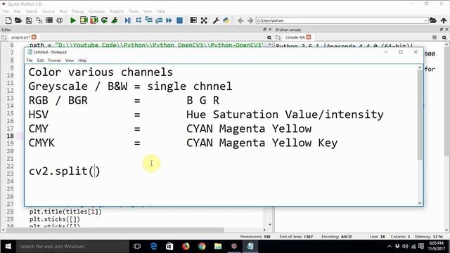 Computer Vision with Python and OpenCV - Splitting and Merging channels of a color image смотреть онлайн