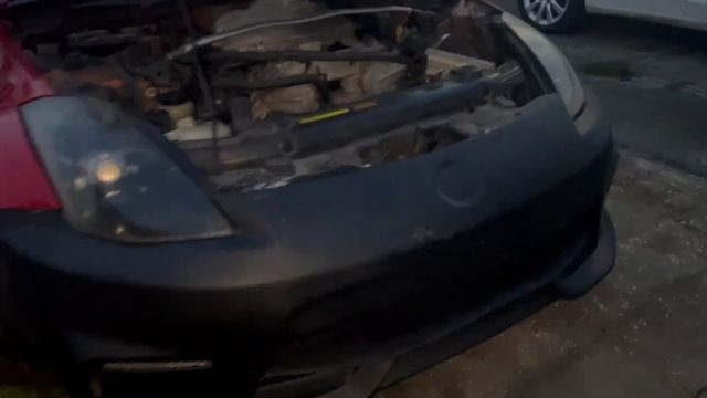 Nissan 350z Gets The NISMO 370z Front Bumper Conversion/ Nissan 350z