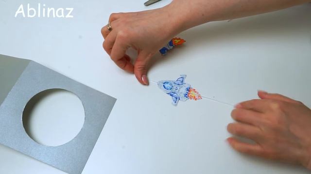 Как сделать 3Д открытку на 23 февраля и на День Космонавтики. How to make a 3D postcard 如何制作3D明信片 смотреть онлайн