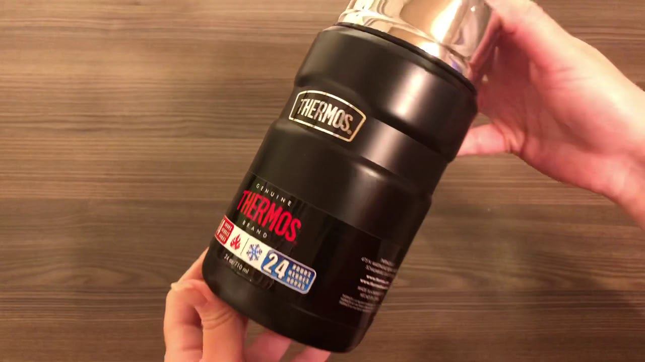 Термос для еды THERMOS серии King SK3020 Matte black 0,71 л смотреть онлайн