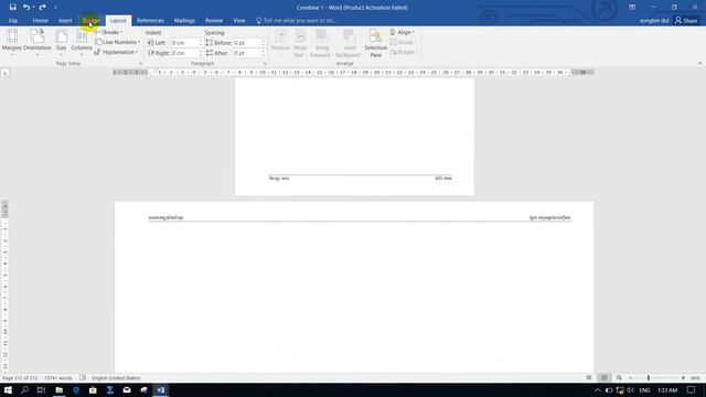 How to Combined A3&A4 to 1 file in Microsoft Word смотреть онлайн