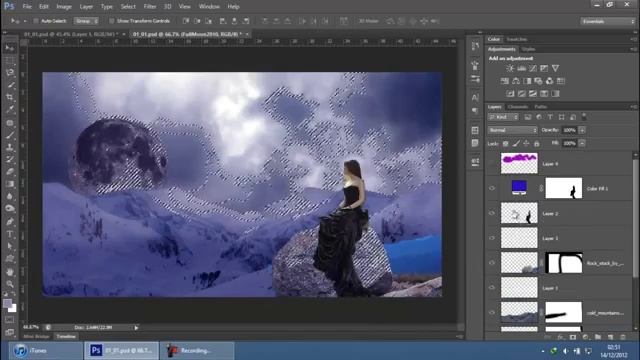 Photoshop Cs6 For Beginners 22 Color Range смотреть онлайн