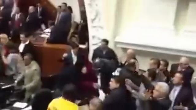 Menuda golpiza en la Asamblea Nacional de la Republica Bolivariana de Venezuela смотреть онлайн